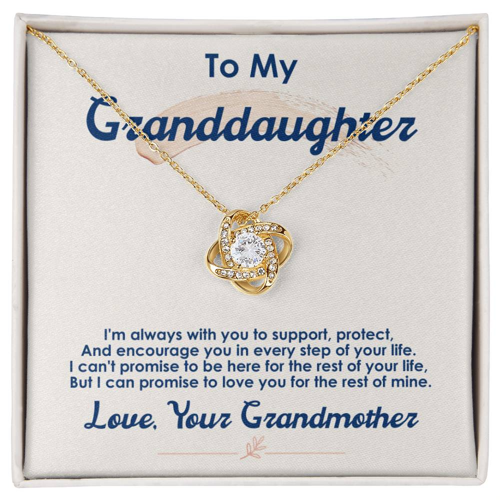 To My Granddaughter, I Love You For The Rest Of My Life